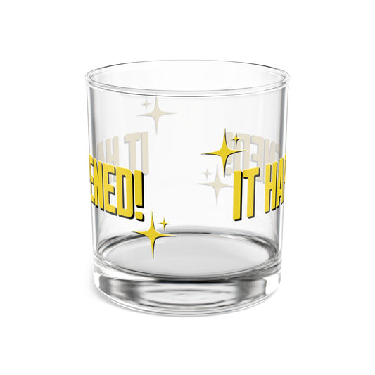 "It Happened!" Rocks Glass, 10oz