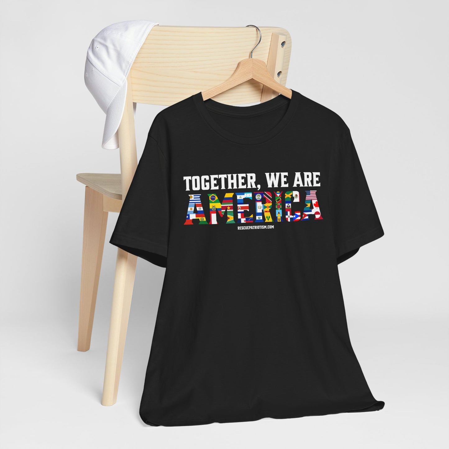 "Together, We Are America" Unisex Jersey Short Sleeve Tee