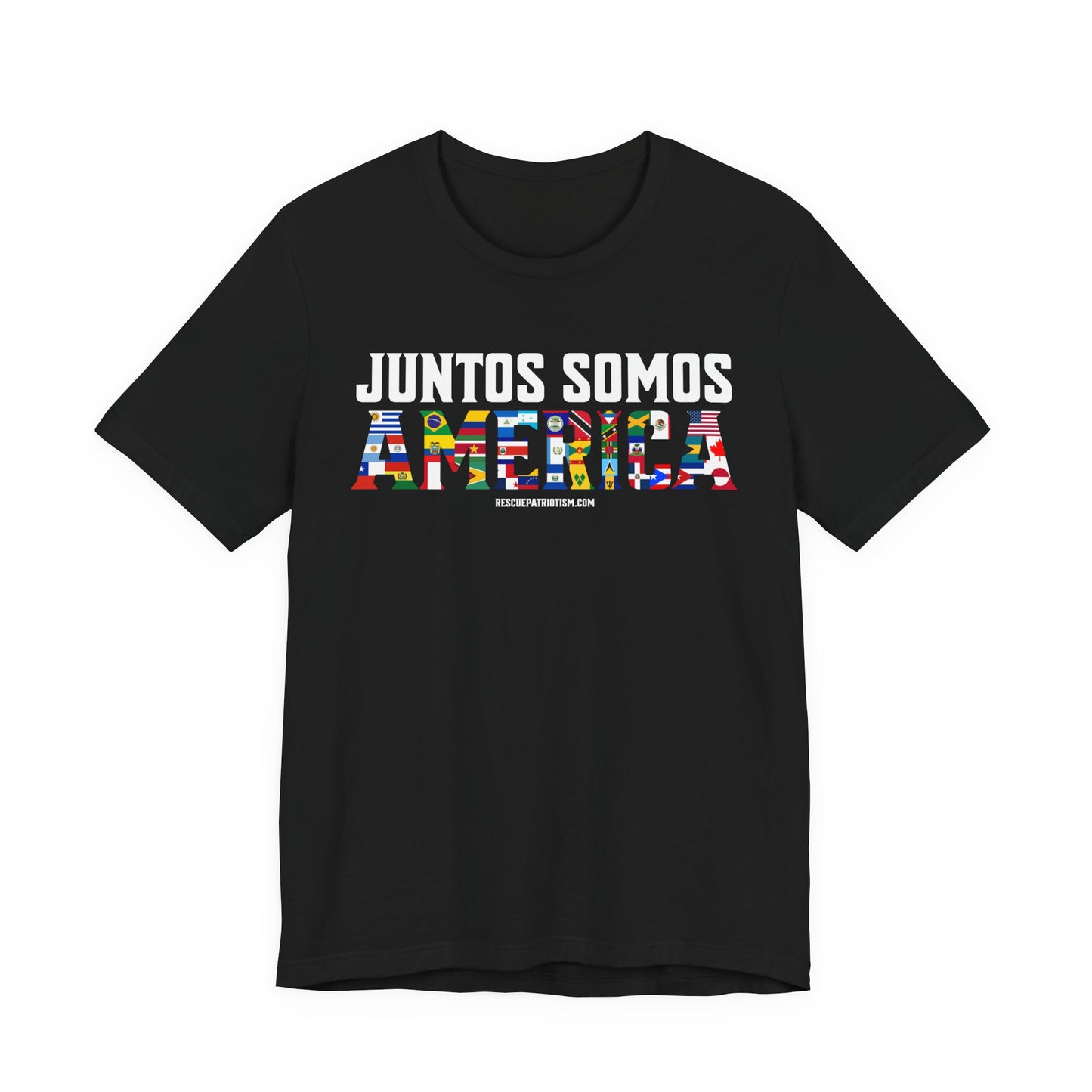 "Juntos Somos America" Unisex Jersey Short Sleeve Tee