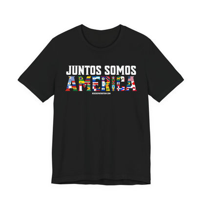 "Juntos Somos America" Unisex Jersey Short Sleeve Tee
