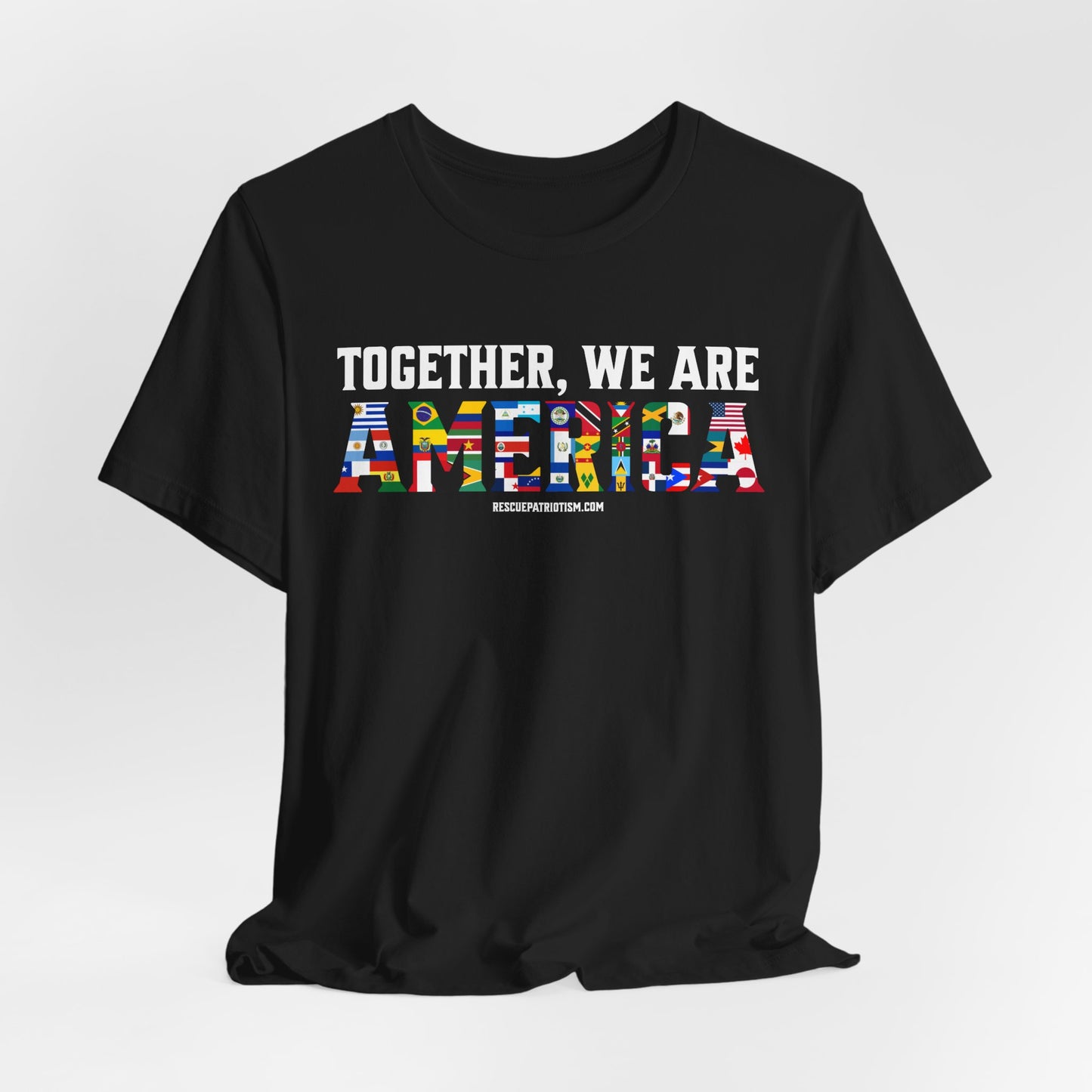 "Together, We Are America" Unisex Jersey Short Sleeve Tee