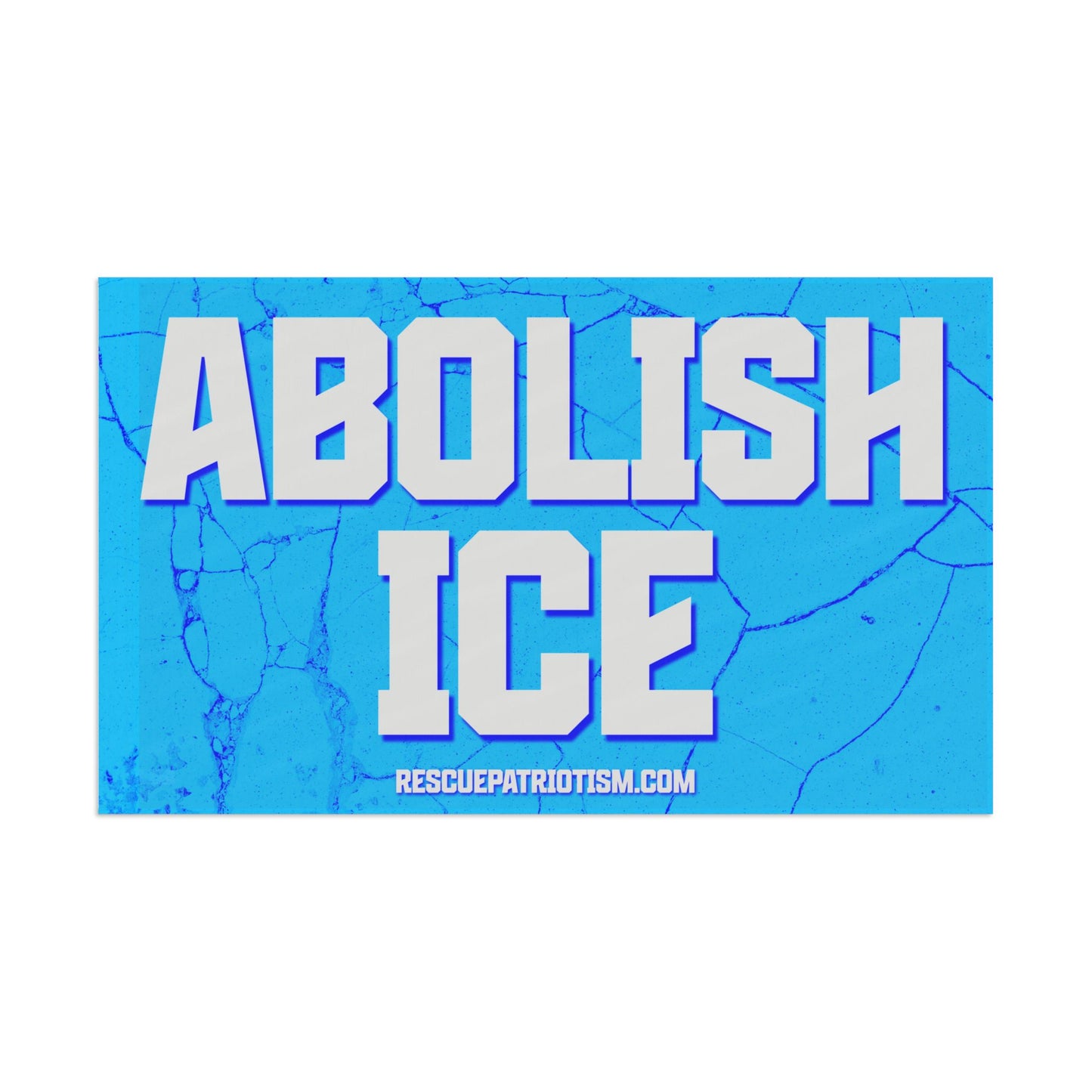 "ABOLISH ICE" 60"x36" (5ft x 3ft) Flag