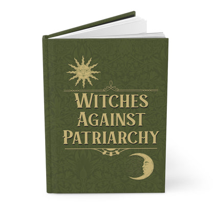 "Witches Against Patriarchy" 5.75"x8" Hardcover Matte Journal