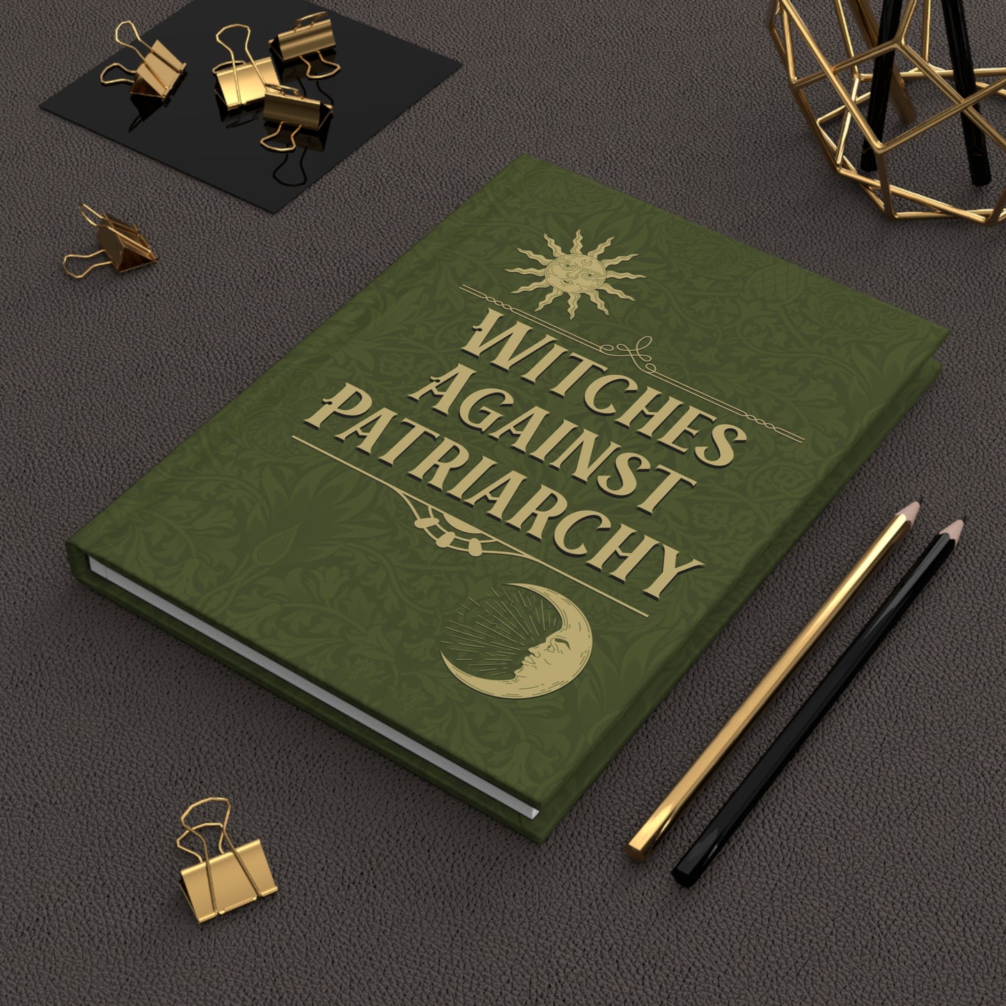 "Witches Against Patriarchy" 5.75"x8" Hardcover Matte Journal