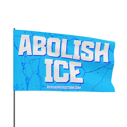 "ABOLISH ICE" 60"x36" (5ft x 3ft) Flag