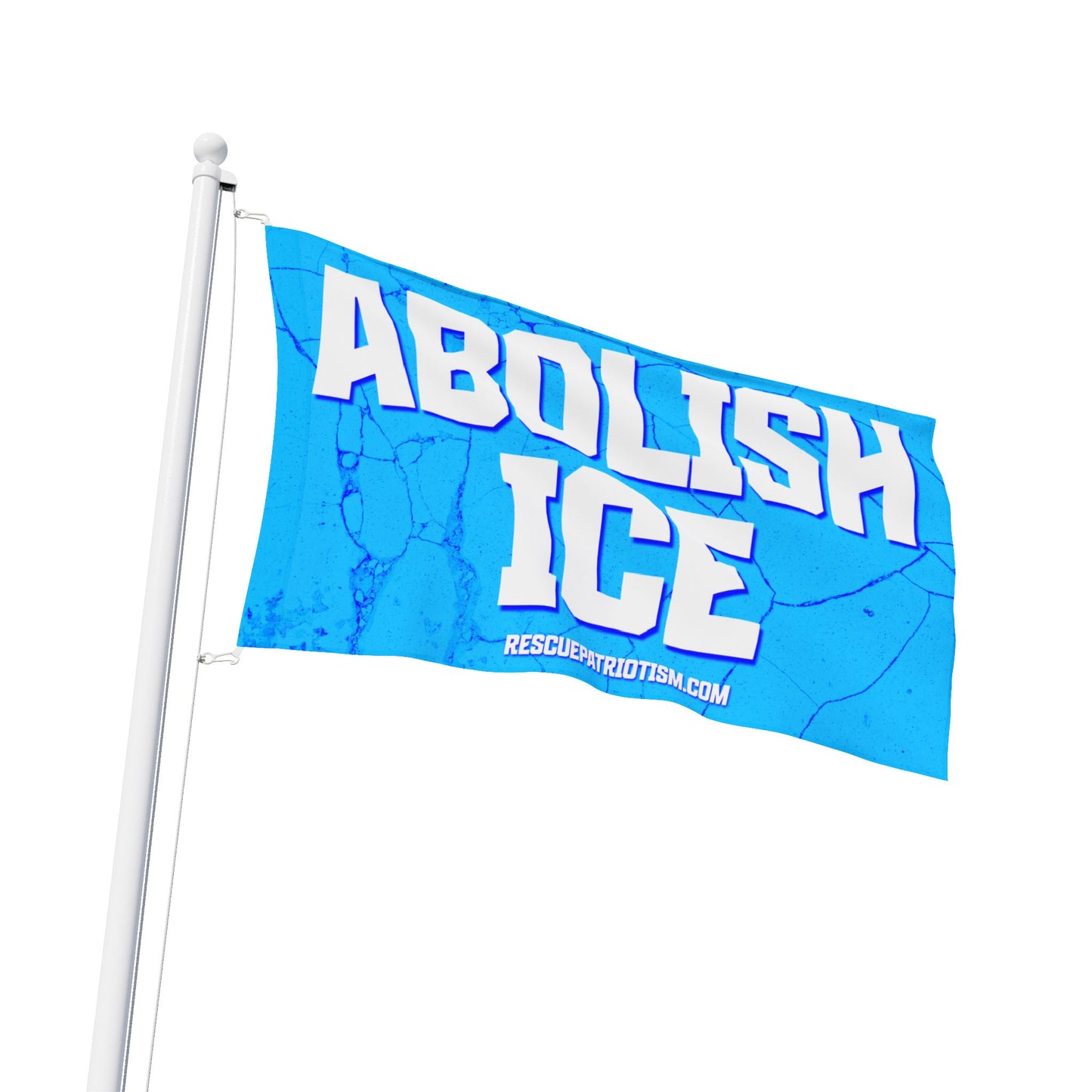 "ABOLISH ICE" 60"x36" (5ft x 3ft) Flag