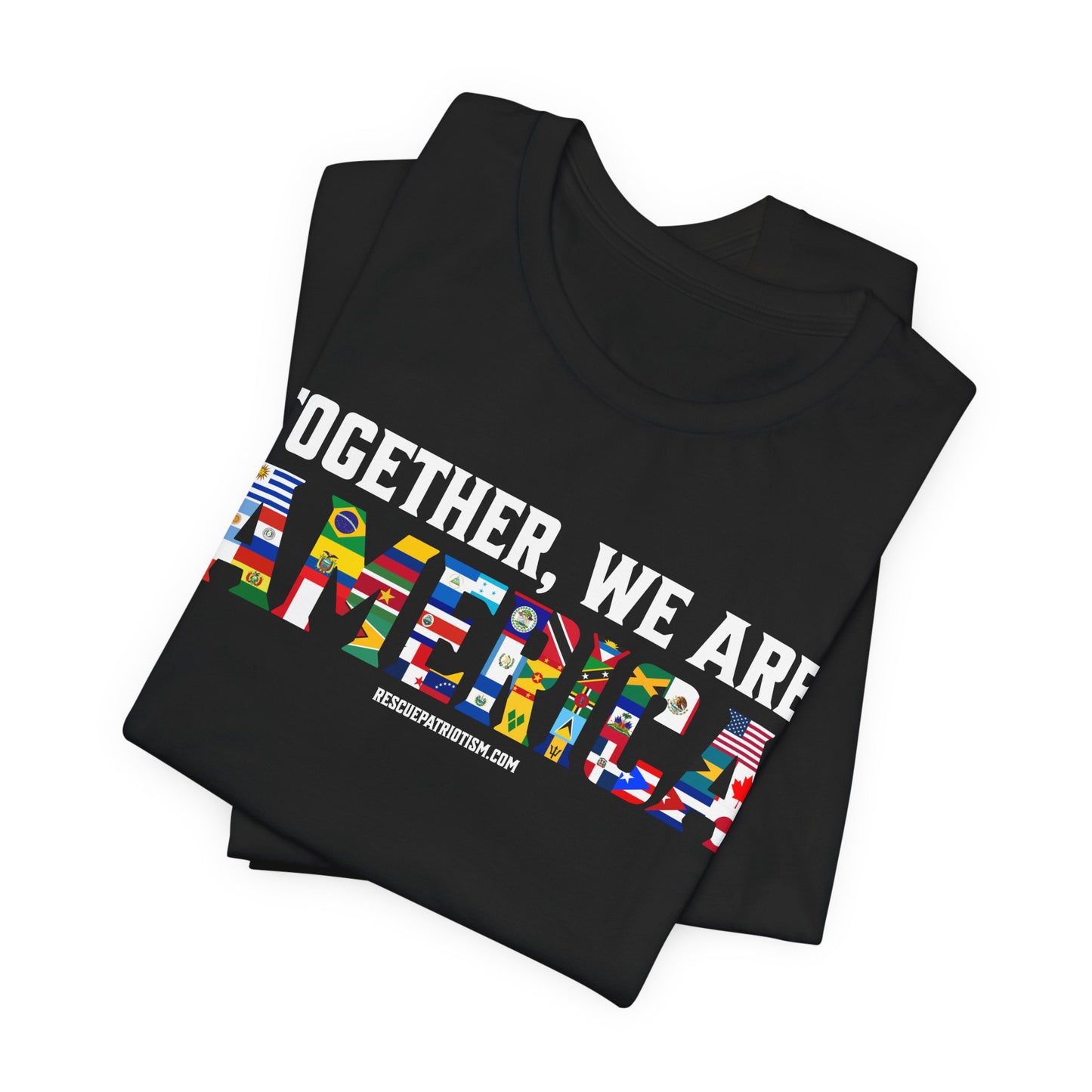 "Together, We Are America" Unisex Jersey Short Sleeve Tee