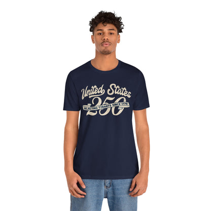 "USA 250 - Rejecting Tyrants Since 1776" Unisex Jersey Short Sleeve Tee