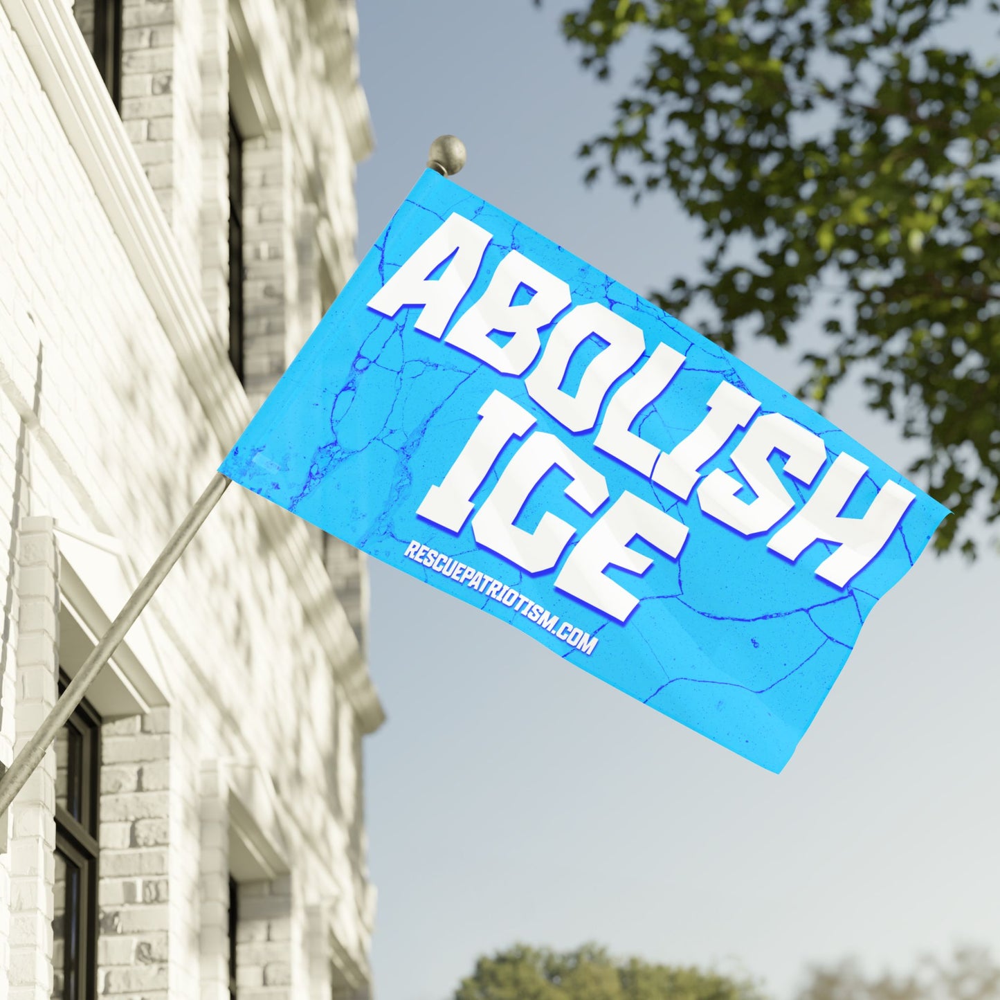 "ABOLISH ICE" 60"x36" (5ft x 3ft) Flag