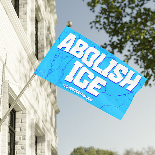 "ABOLISH ICE" 60"x36" (5ft x 3ft) Flag