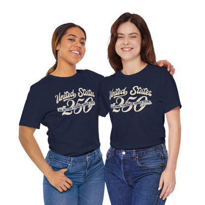 "USA 250 - Rejecting Tyrants Since 1776" Unisex Jersey Short Sleeve Tee