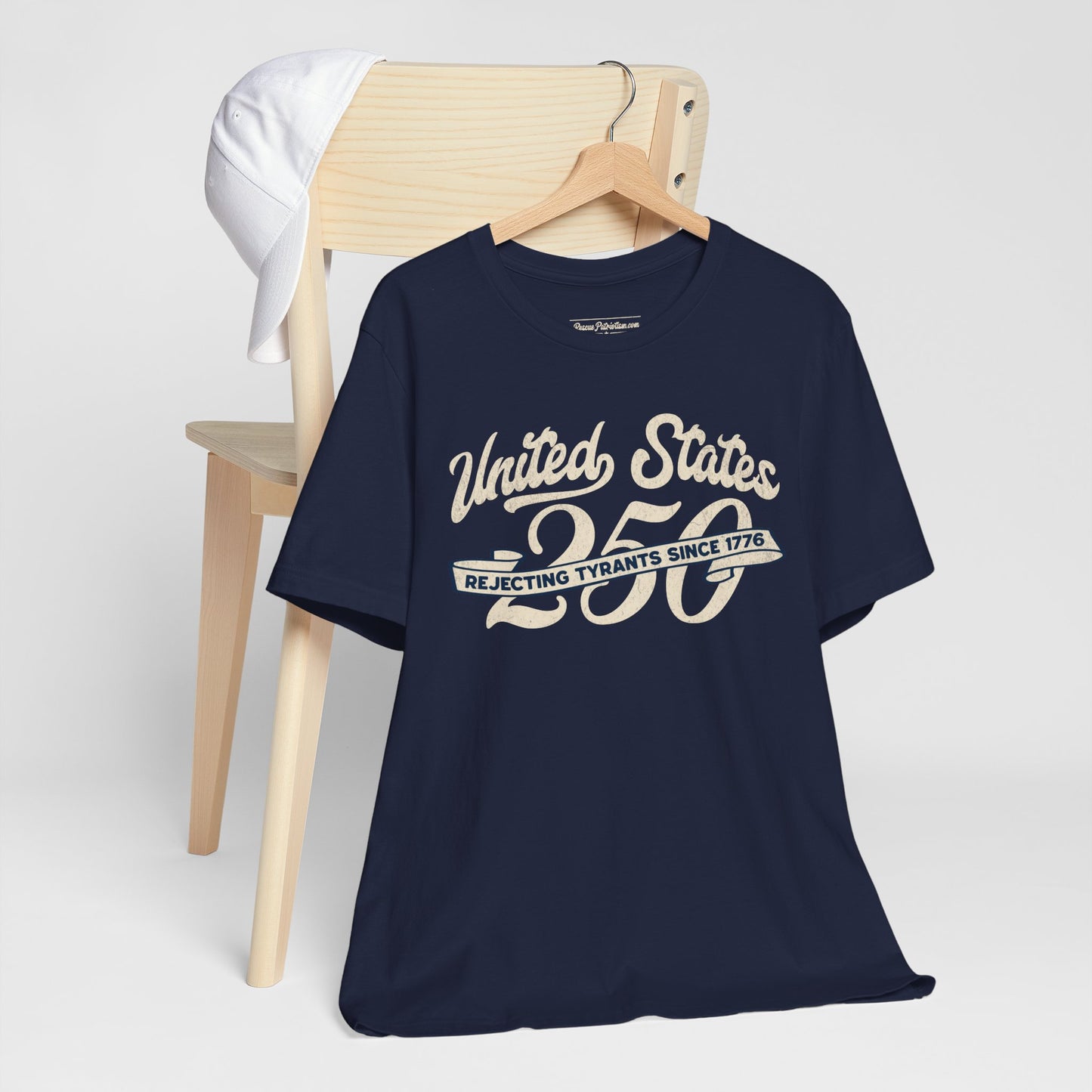 "USA 250 - Rejecting Tyrants Since 1776" Unisex Jersey Short Sleeve Tee